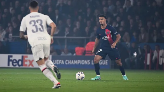 Warren Zaire-Emery, who is just 17, was a maestro in the middle of the field for PSG.