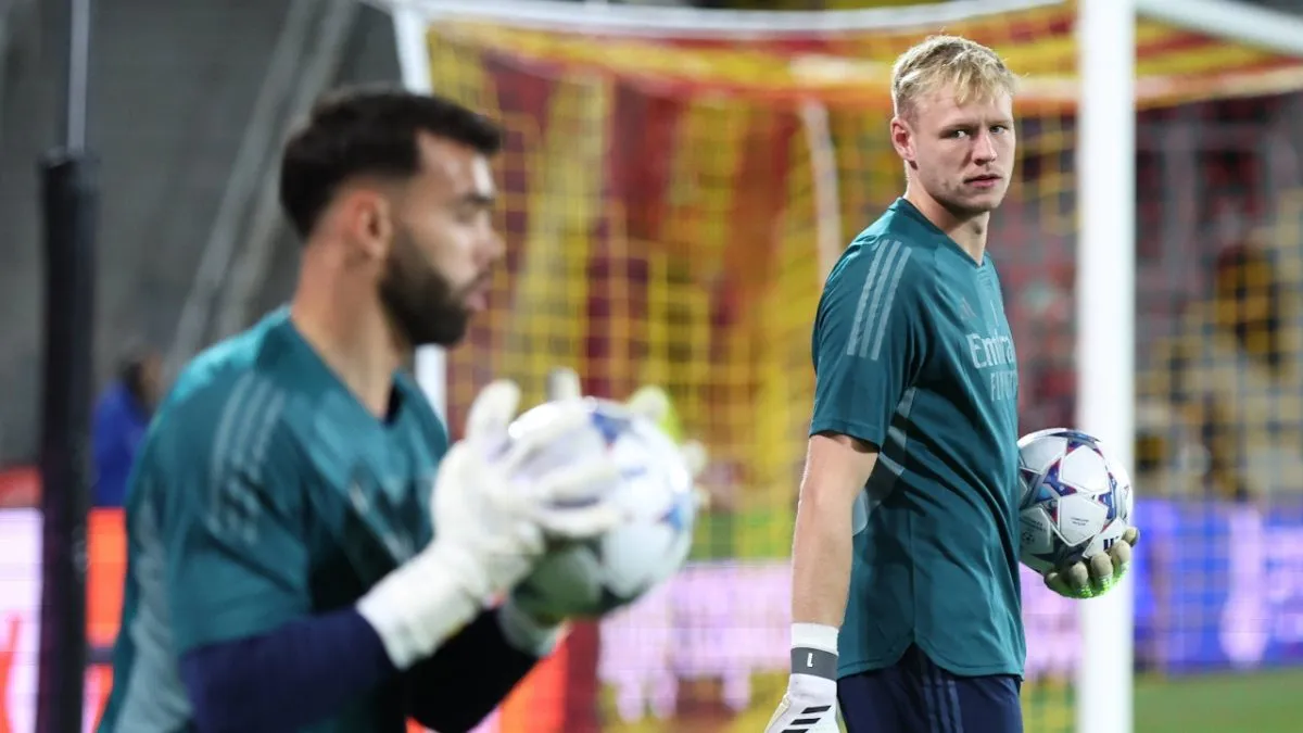 Ramsdale has played second fiddle to David Raya for most of Arsenal’s current campaign.