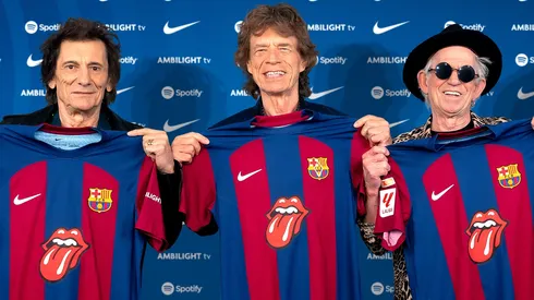 Barcelona to rock Rolling Stones logo on shirts for El Clasico