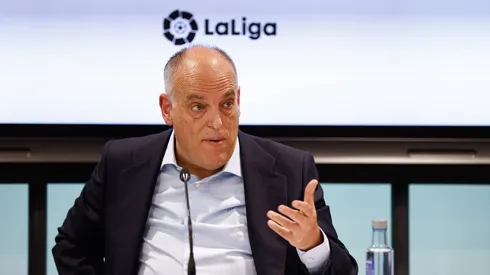 LaLiga boss says Florentino Perez’s ESL rant was ‘full of lies’