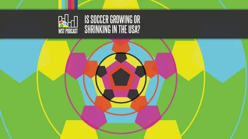 Is soccer growing or shrinking in the USA?