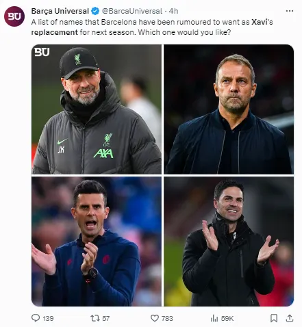 Rumors about Xavi’s replacement are already growing fast