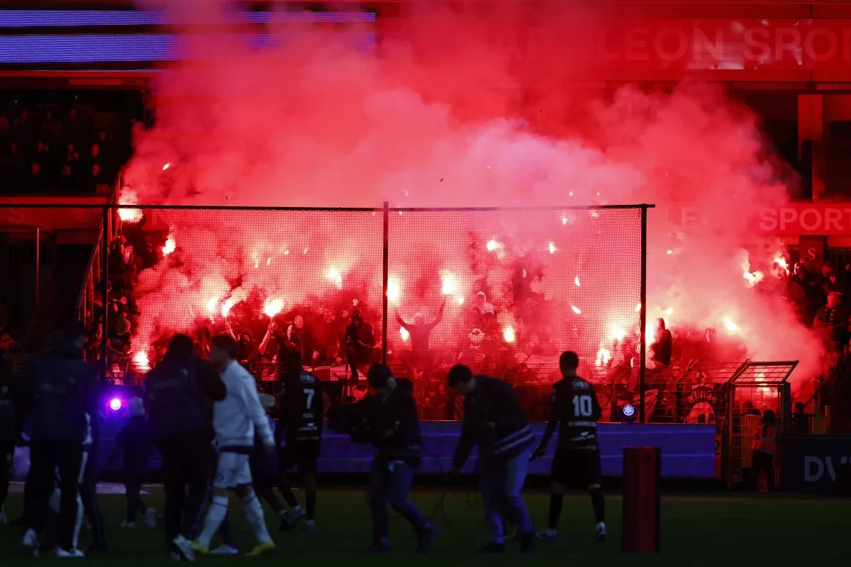 Genk fans encouraged their club to pursue legal action in the aftermath of the VAR controversy