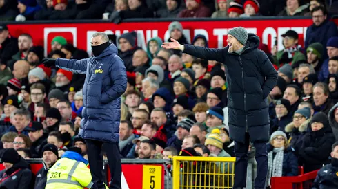 Spurs come back twice from behind to hold Man United