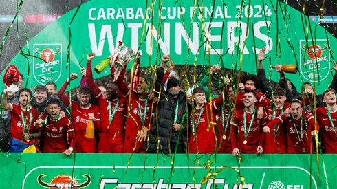 Van Dijk's late header gives Liverpool Carabao Cup triumph