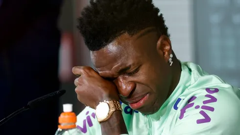 Vinicius Jr moved to tears discussing racism in Spain