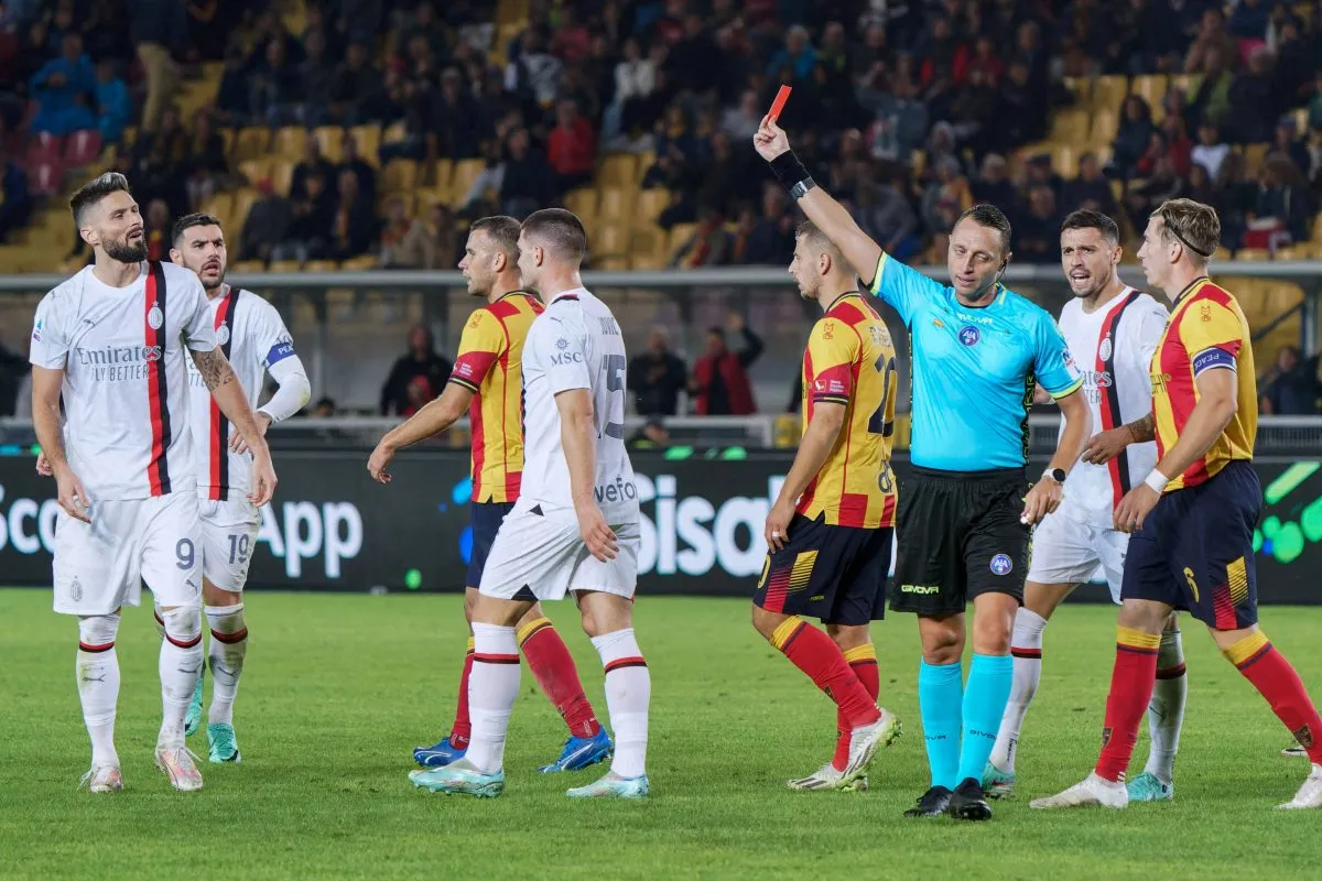 Olivier Giroud has had run-ins with VAR before