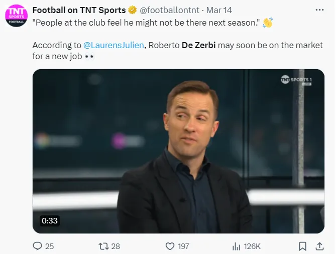 Speculation about the future of De Zerbi grows