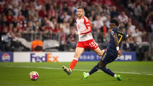Vinicius brace sets up do-or-die semifinal between Bayern, Real