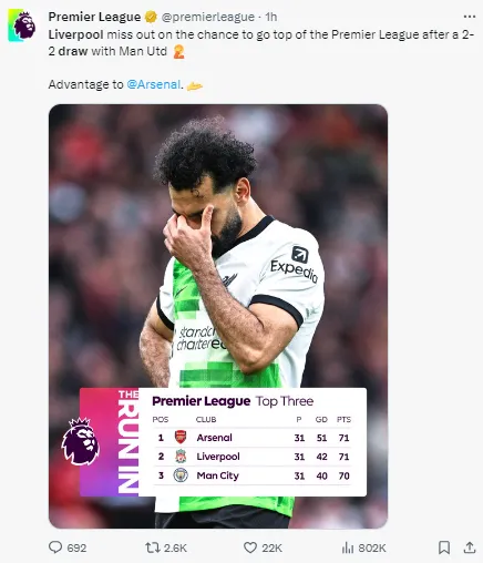 The title race is going down to the wire