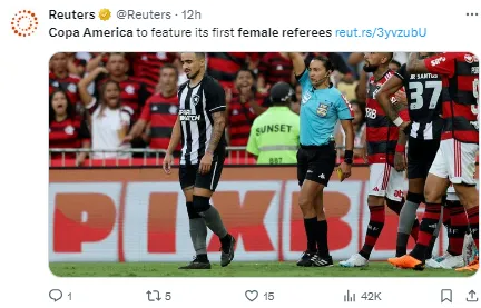 Copa America is breaking ground in 2024