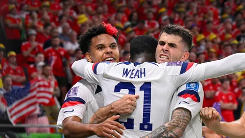 Weston Mckennie, Tim Weah, and Christian Pulisic