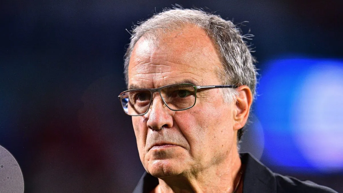 Uruguay coach Marcelo Bielsa.