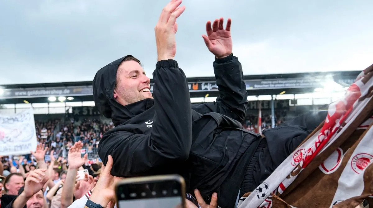 Hurzeler was a fan favorite at St Pauli