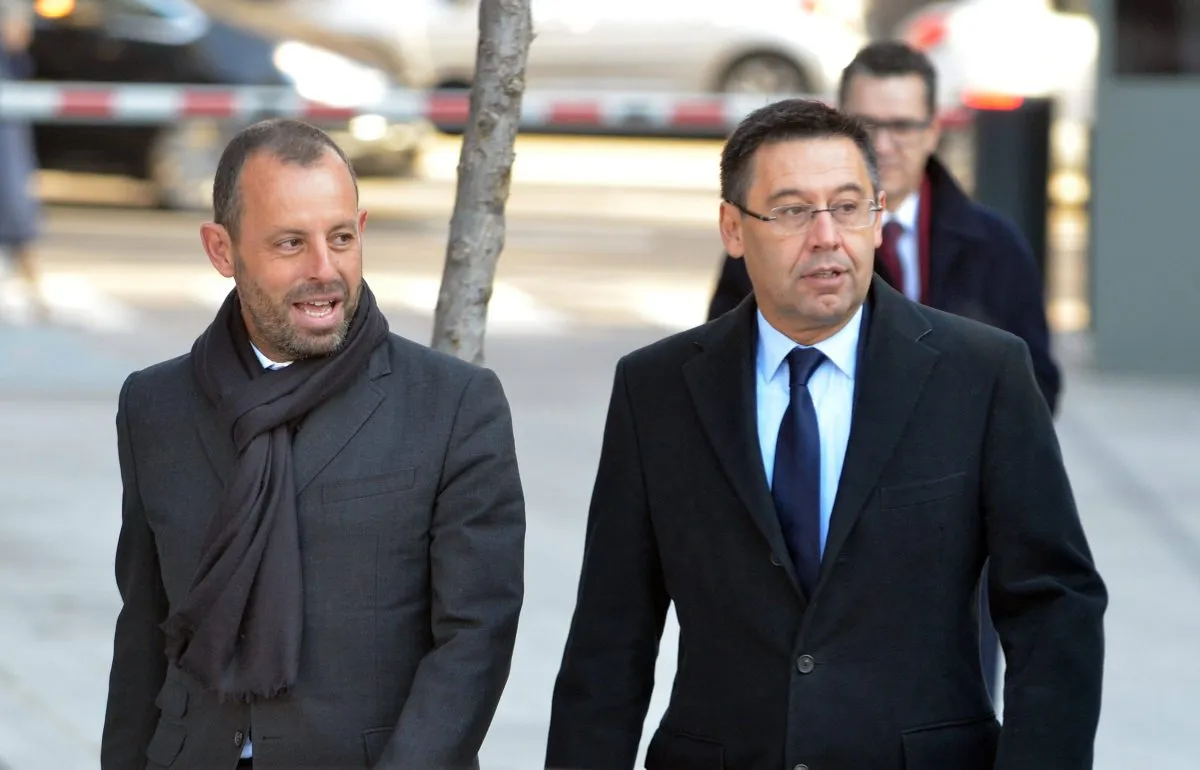 Sandro Rosell and Josep Maria Bartomeu remain two of the most controversial and disliked figures in Barcelona history