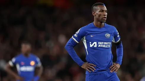 Chelsea striker Nicolas Jackson.