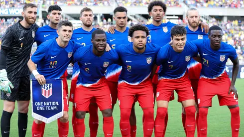 When did the USMNT play its very first game?