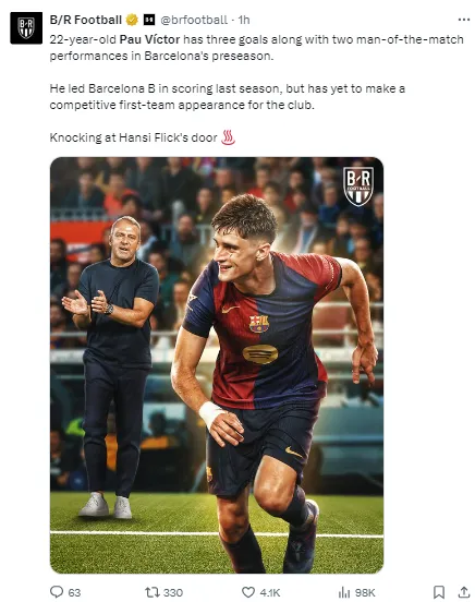 Pau Victor has had a great preseason.