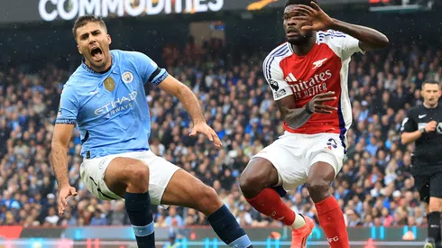 Manchester City escapes with a point against ten-man Arsenal