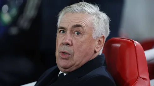 Carlo Ancelotti Manager of Real Madrid. - Liverpool v Real Madrid, UEFA Champions League