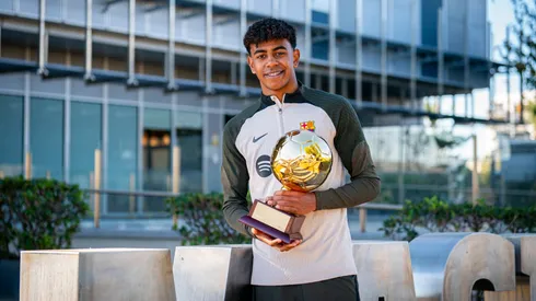 Lamine Yamal has claimed the 2024 Golden Boy award, beating a field of Europe's most promising young players.