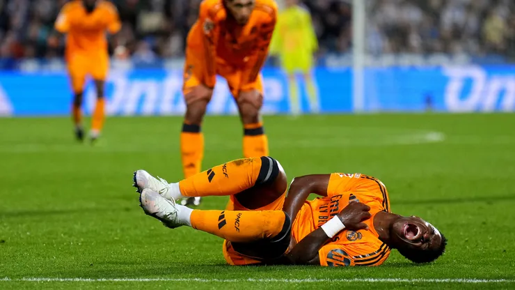A hamstring injury will keep Real Madrid star Vinicius Jr. out of the crucial Champions League match against Liverpool.
