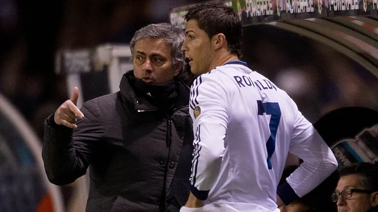 Cristiano Ronaldo Jose Mourinho Real Madrid