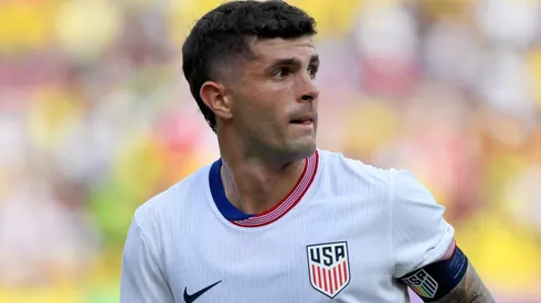 United States forward Christian Pulisic (10) watches the play during the United States Men s national team game versus Columbia on June 8, 2024 at Commanders Field in Landover, MD.