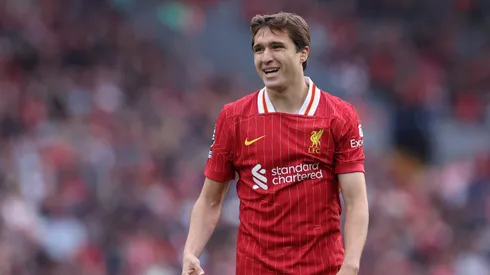 Liverpool winger Federico Chiesa.
