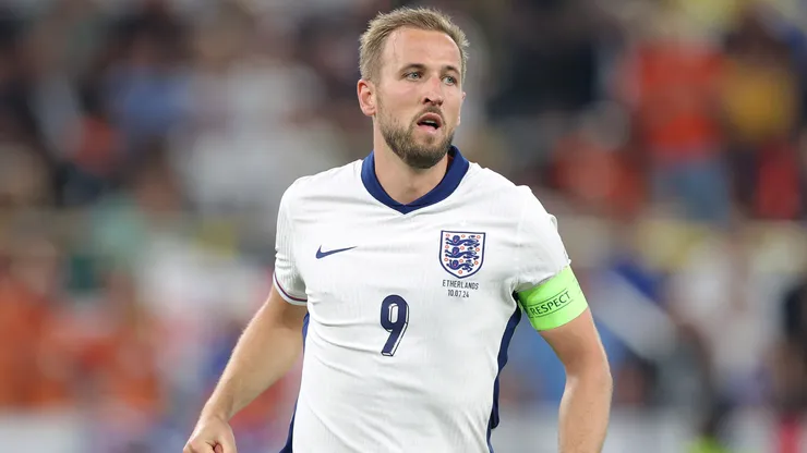 Harry Kane of England during a match.