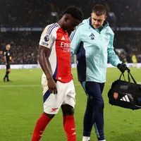 Bukayo Saka came off injured in Chelsea vs Arsenal match and concerns Thomas Tuchel for England