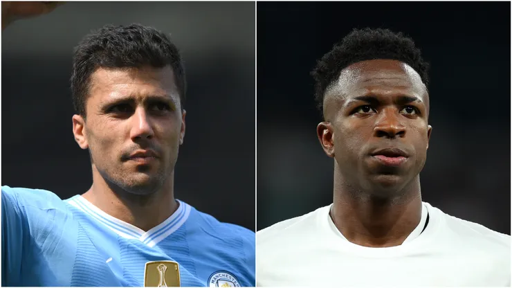 Rodri (left) and Vinicius (right)