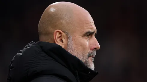 Manchester City Manager Pep Guardiola during the Premier League match between AFC Bournemouth and Manchester City FC at Vitality Stadium on November 02, 2024 in Bournemouth, England.