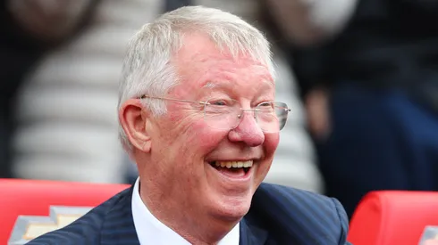 Sir Alex Ferguson, manager of Manchester United '99 Legends looks on during the Manchester United '99 Legends and FC Bayern Legends match at Old Trafford on May 26, 2019 in Manchester, England.