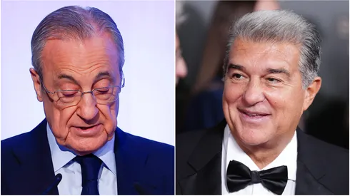 Florentino Perez (left) and Joan Laporta (right)