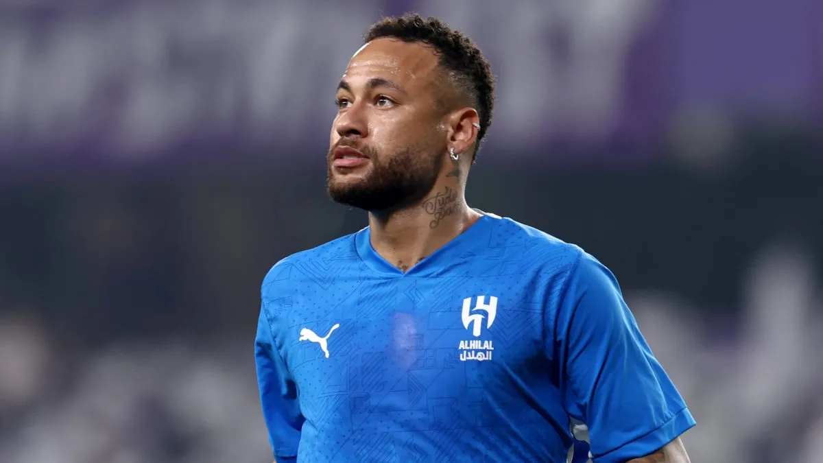 Neymar of Al Hilal.