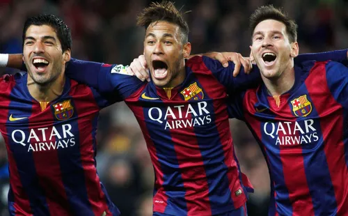 msn messi neymar suarez