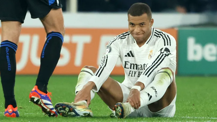 KYLIAN MBAPPE, Real Madrid, Champions League, 2024-25, Atalanta vs Real Madrid 2-3, 10-12-2024.