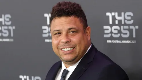 Ronaldo former Brazil player & owner of Cruzeiro & President of Real Valladolid at The Best FIFA Awards 2023.