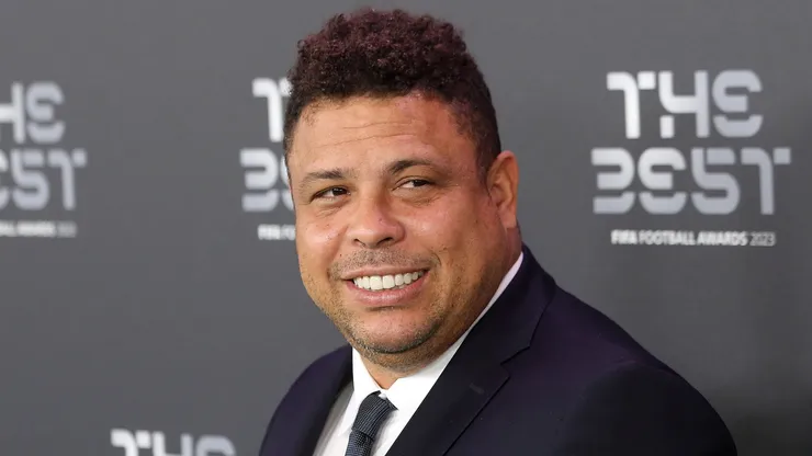 Ronaldo former Brazil player & owner of Cruzeiro & President of Real Valladolid at The Best FIFA Awards 2023.