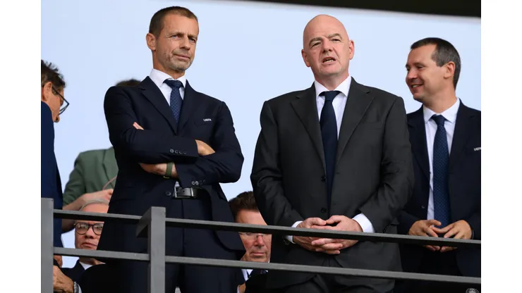 President Aleksander Čeferin's letter highlighted the risk of excluding Italian teams from European competitions.