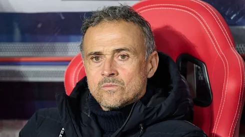 Coach Luis Enrique (PSG) Red Bull Arena *** Salzburg, Austria December 10, 2024 Champions League 2024 2025 RB Salzburg vs Paris Saint Germain.