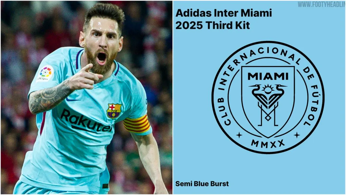 messi barcelona inspired 2025 inter miami third kit