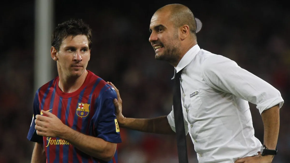 messi guardiola