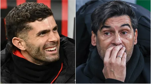 Christian Pulisic (left) and Paulo Fonseca (right)