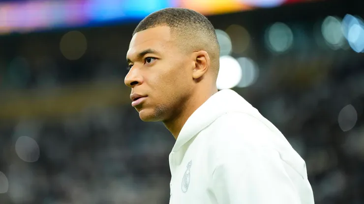 Kylian Mbappe centre-forward of Real Madrid and France during the FIFA Intercontinental Cup final match between Real Madrid and C.F. Pachuca at Stadium Lusail Stadium on December 18, 2024 in Doha, Qatar.