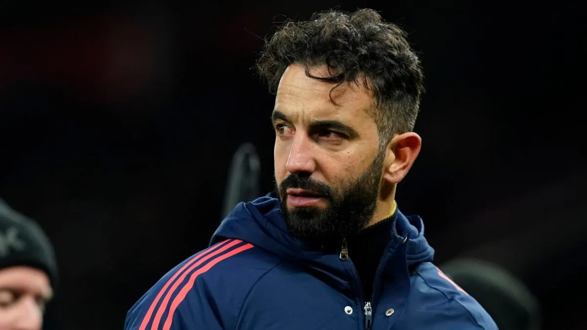 Ruben Amorim manager of Manchester United.