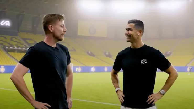 Cristiano Ronaldo and MrBeast teamed up for a viral YouTube video featuring a soccer challenge.