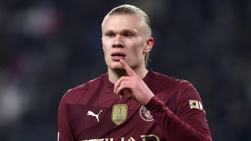 Erling Haaland of Manchester City FC looks dejected during the Uefa Champions League 2024-25 match beetween Juventus Fc and Manchester City at Allianz Stadium on December 11, 2024 in Turin, Italy.