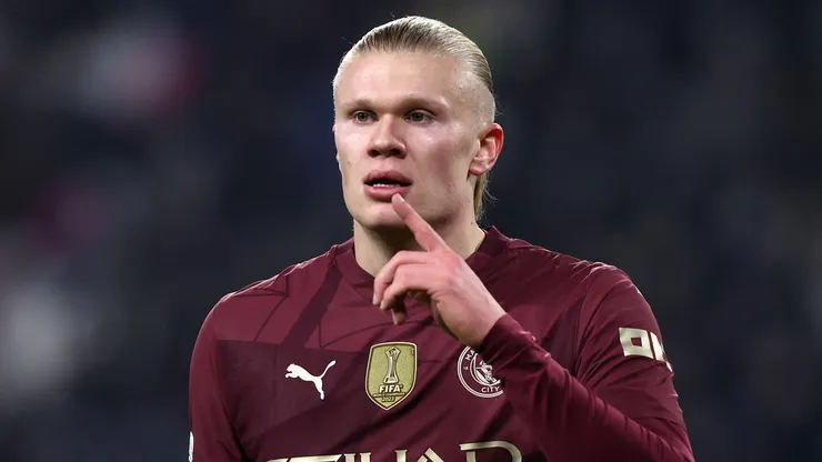 Erling Haaland of Manchester City FC looks dejected during the Uefa Champions League 2024-25 match beetween Juventus Fc and Manchester City at Allianz Stadium on December 11, 2024 in Turin, Italy.